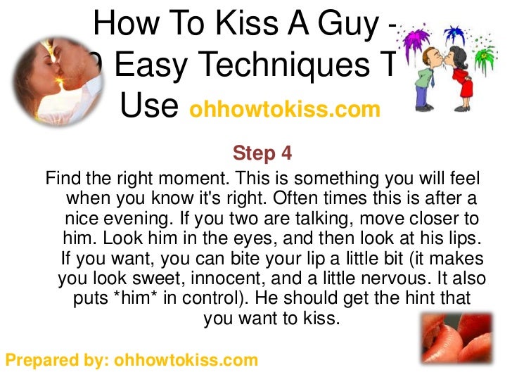 How To Make Guy Kiss You How To Make Guy Kiss You